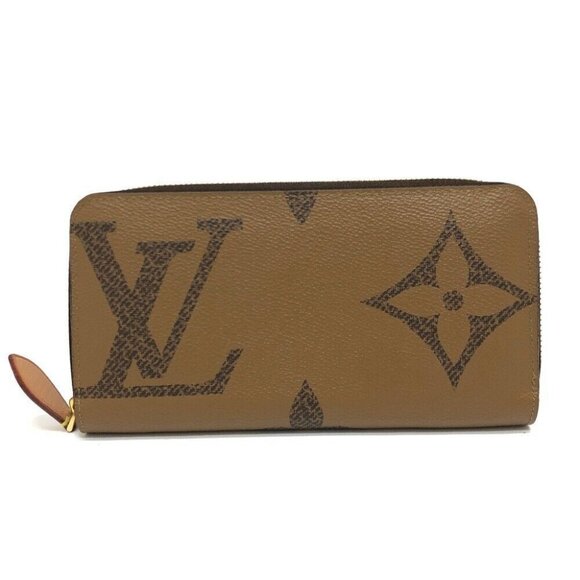 LOUIS VUITTON Ｍ67687 Monogram Giant Zippy Wallet Long Wallet - Picture 1 of 15